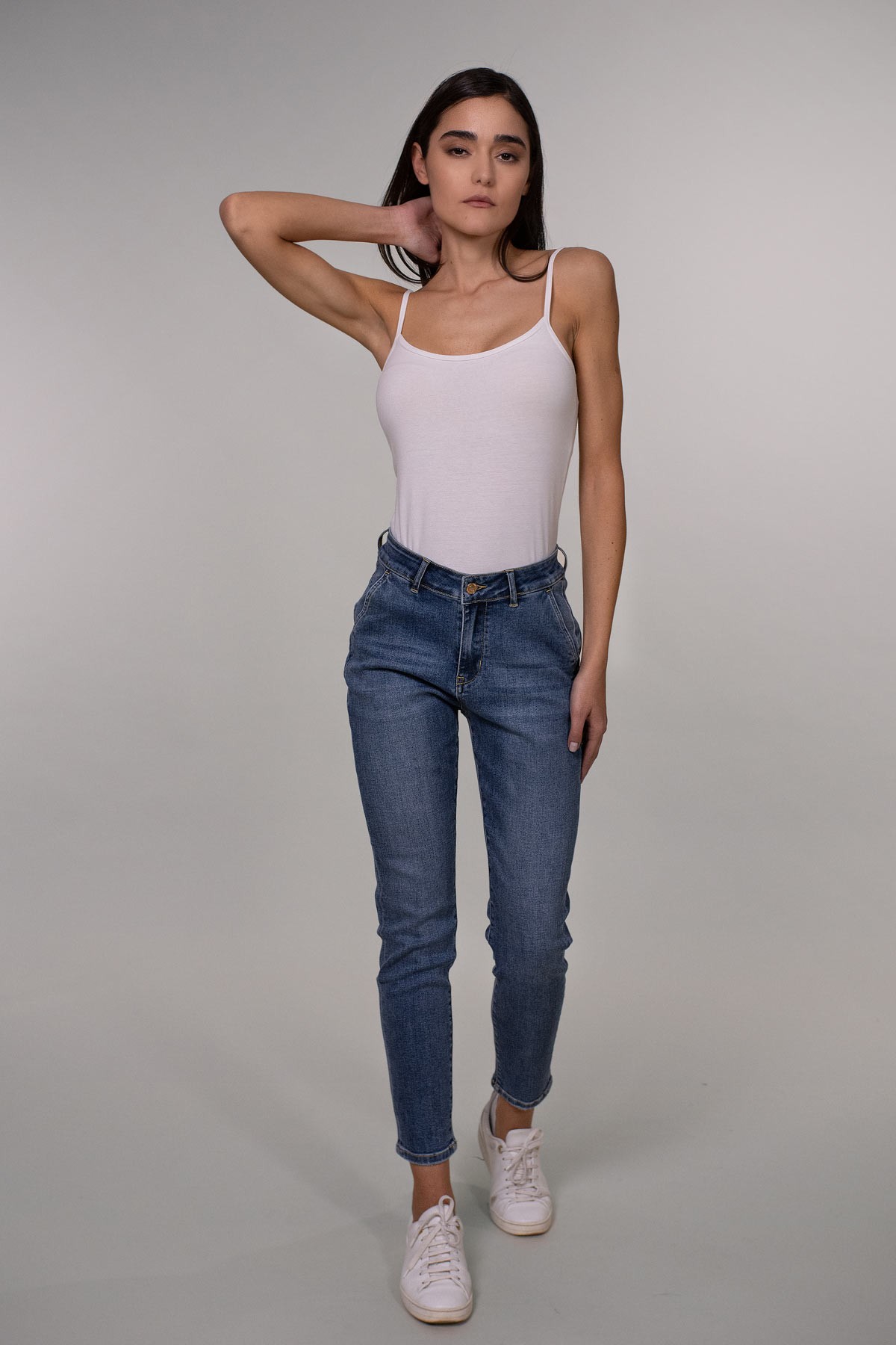 AMELIA-JEANS PUSH-UP LAV.CHIARO - WW19329