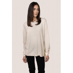 MAGLIA GIROCOLLO OVERSIZE - WW19008