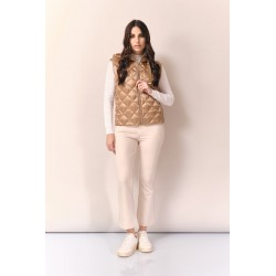 GILET IMBOTTITO CON CAPPUCCIO - WW19223