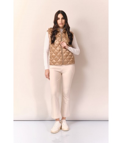 GILET IMBOTTITO CON CAPPUCCIO - WW19223