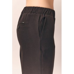 PANTALONE CON VITA ELASTICIZZATA BI-STRETCH - WW19482