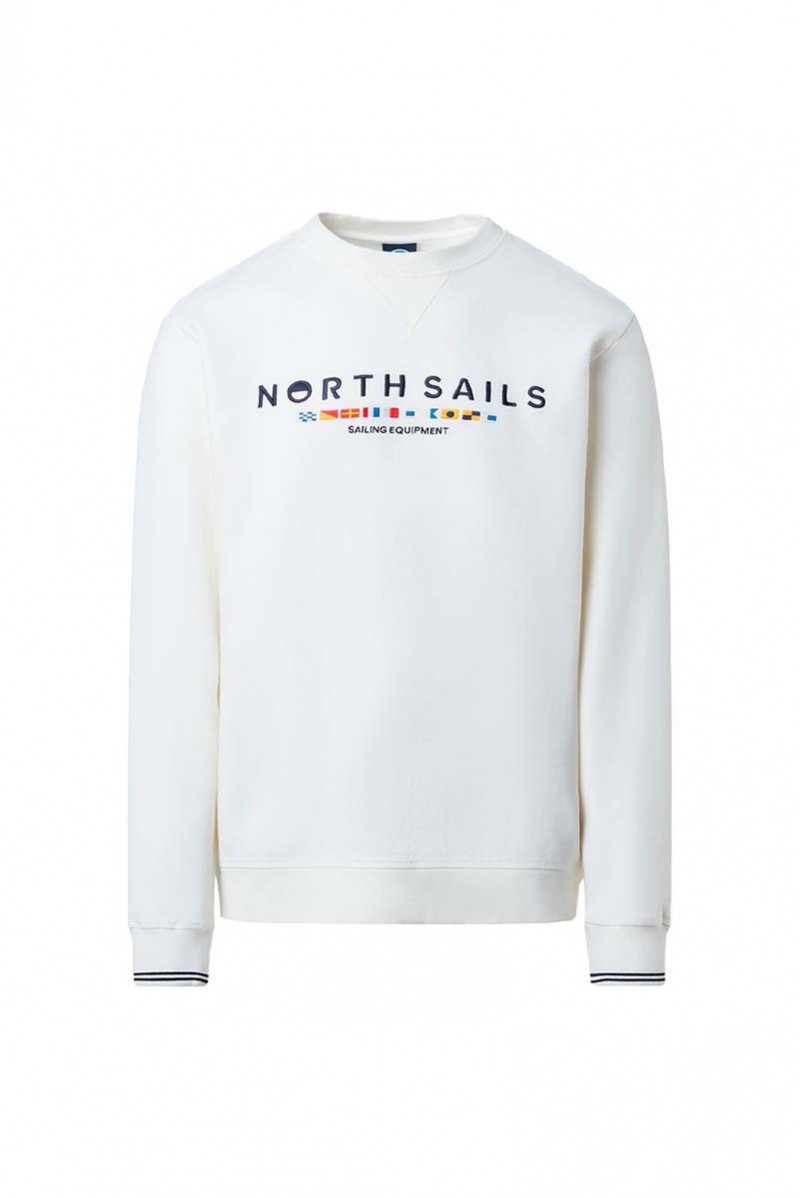 NORTH SAILS FELPA GIROCOLLO CASUAL