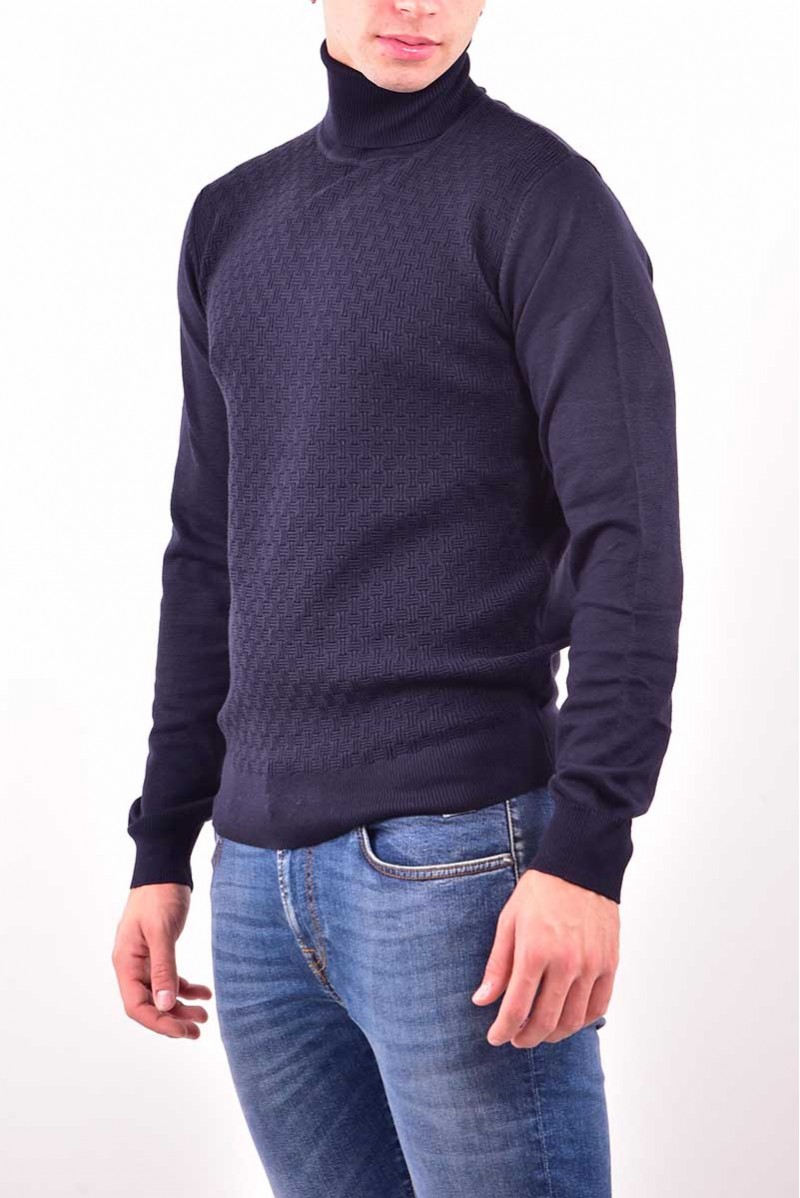 SSEINSE MAGLIA COLLO ALTO CASUAL
