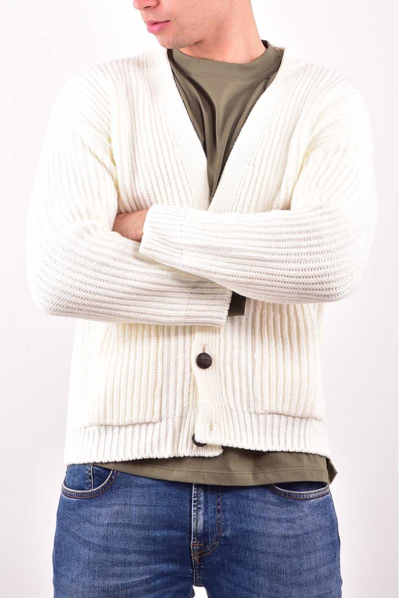 SSEINSE CARDIGAN BOTTONI CASUAL