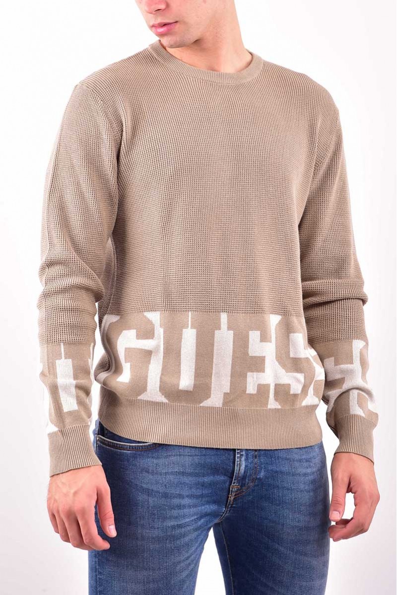 GUESS MAGLIA GIROCOLLO JEANSERIA