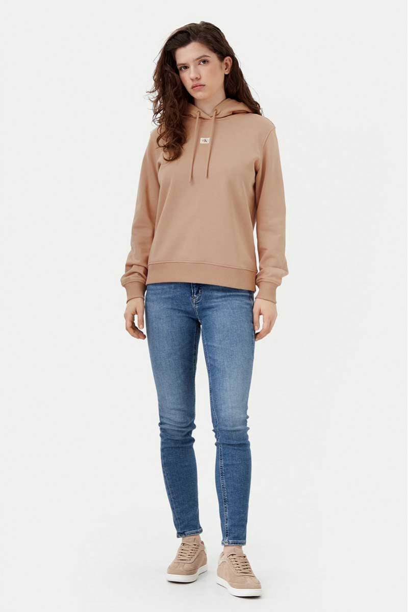 CALVIN KLEIN JEANS FELPA CAPPUCCIO JEANSERIA