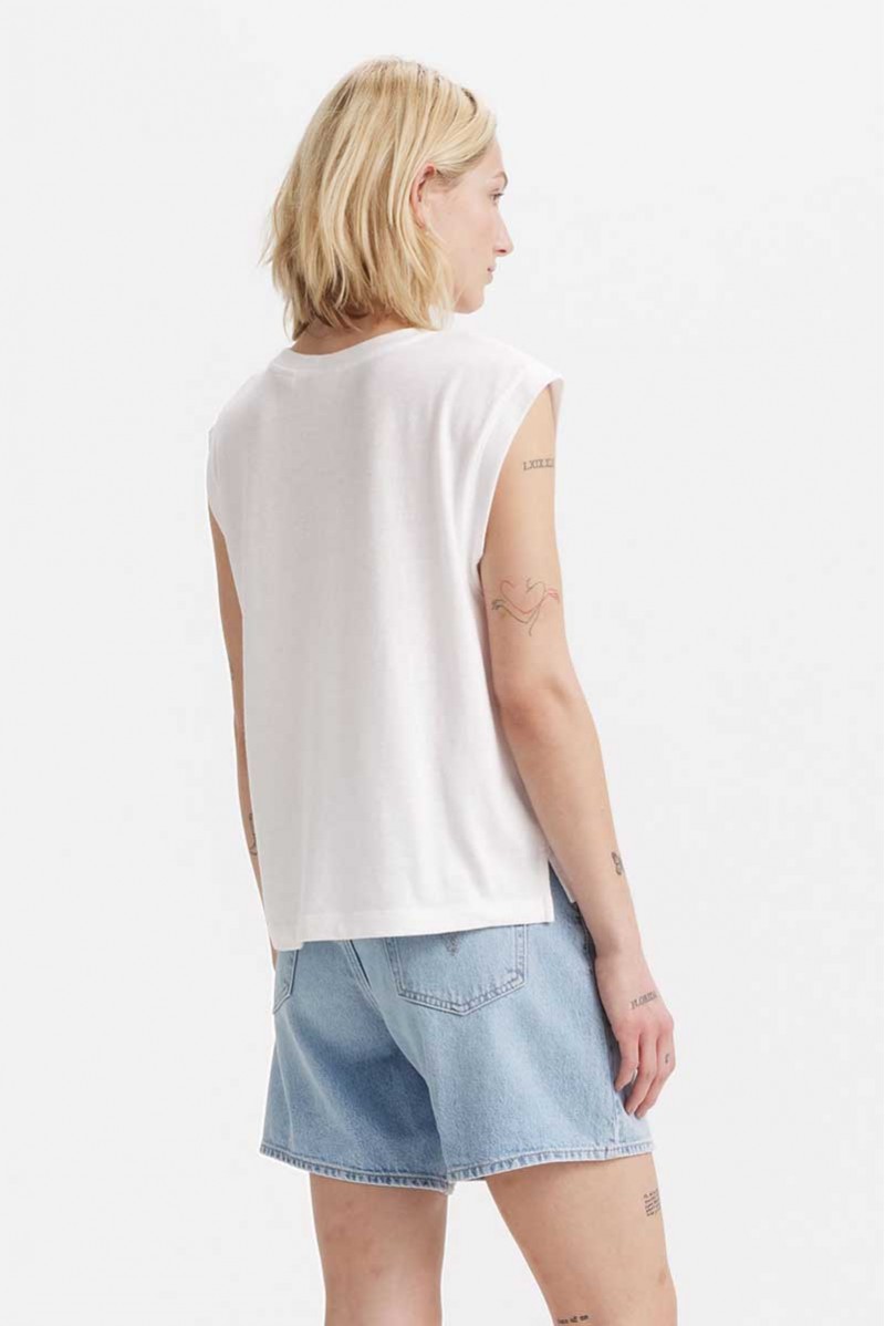 LEVIS T-SHIRT CANOTTA JEANSERIA