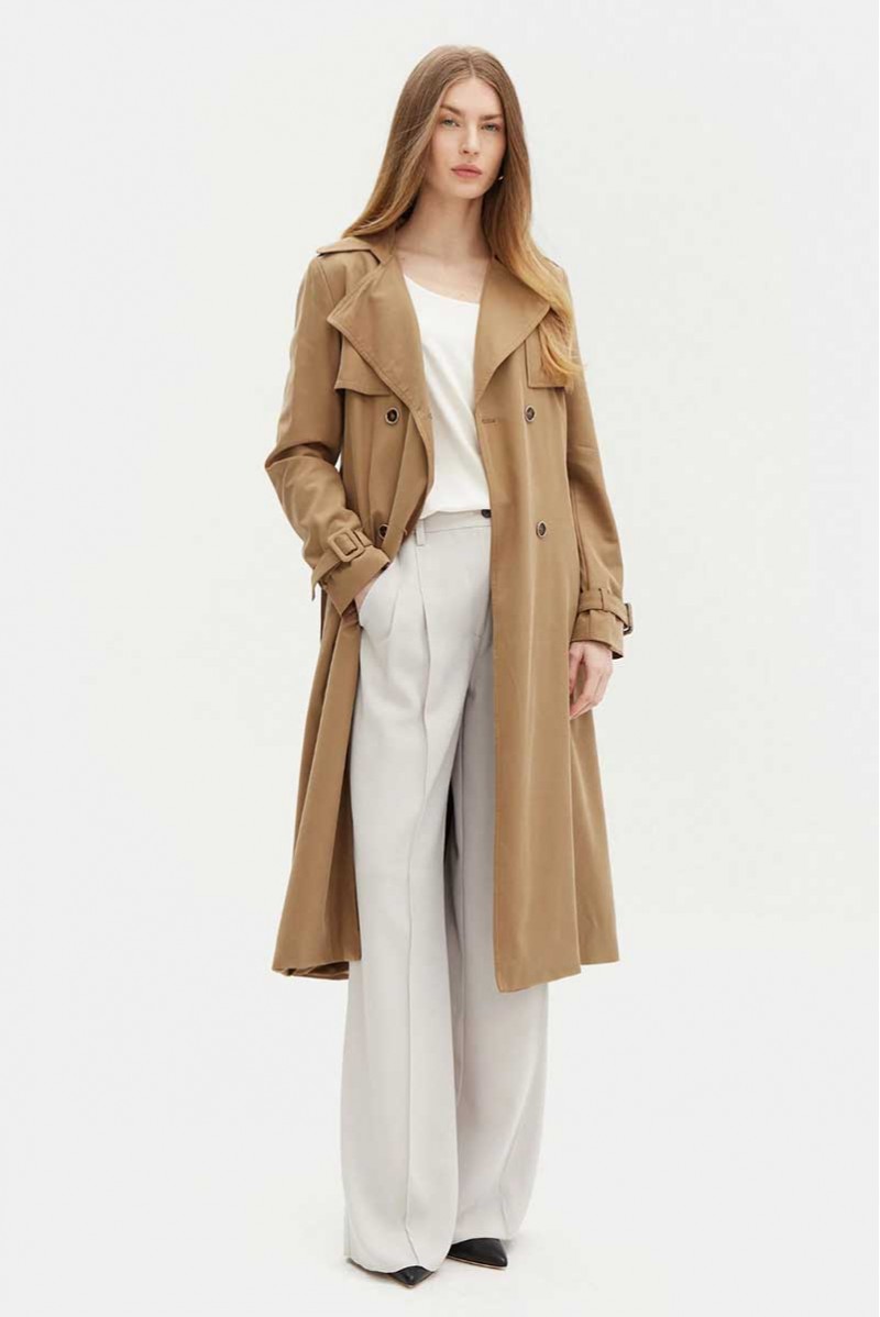 GUESS CAPPOTTO TRENCH JEANSERIA