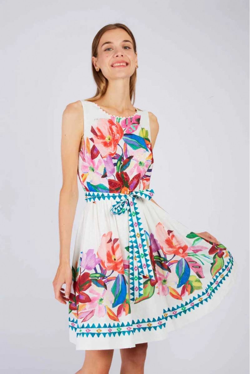 RENE DERHY ABITO CORTO CASUAL