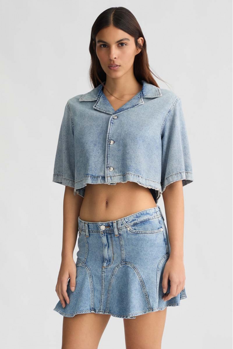 LIU JO CAMICIA JEANS MM JEANSERIA