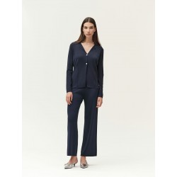 GIACCA IN MAGLIA CON COLLO A REVERS - WW30006