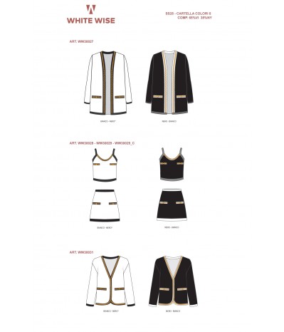 CARDIGAN CON CATENA - WW30027