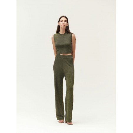 PANTALONI IN MAGLIA LUREX - WW30033