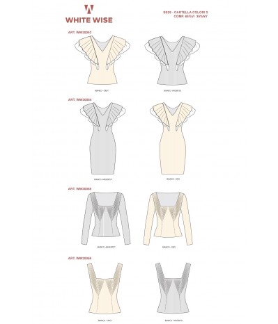 CANOTTA A COSTINE LUREX - WW30056