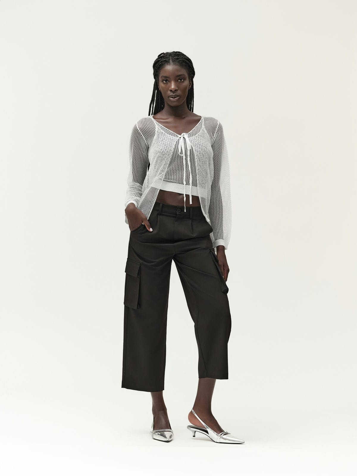 MAGLIA BRETELLINE - WW30062