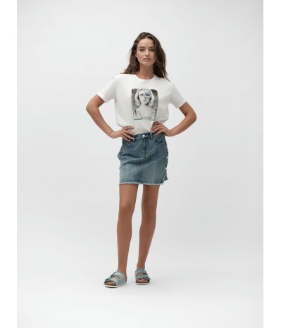 T SHIRT CON RICAMO - WW30153