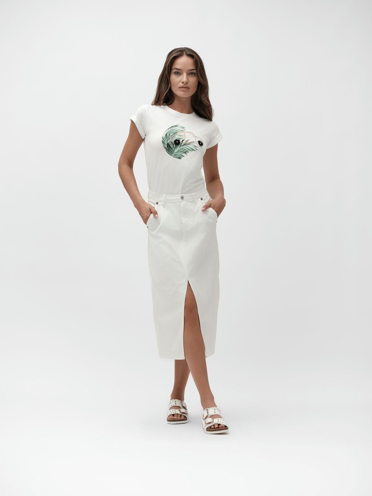 T-SHIRT 500 RICAMATA - WW30157