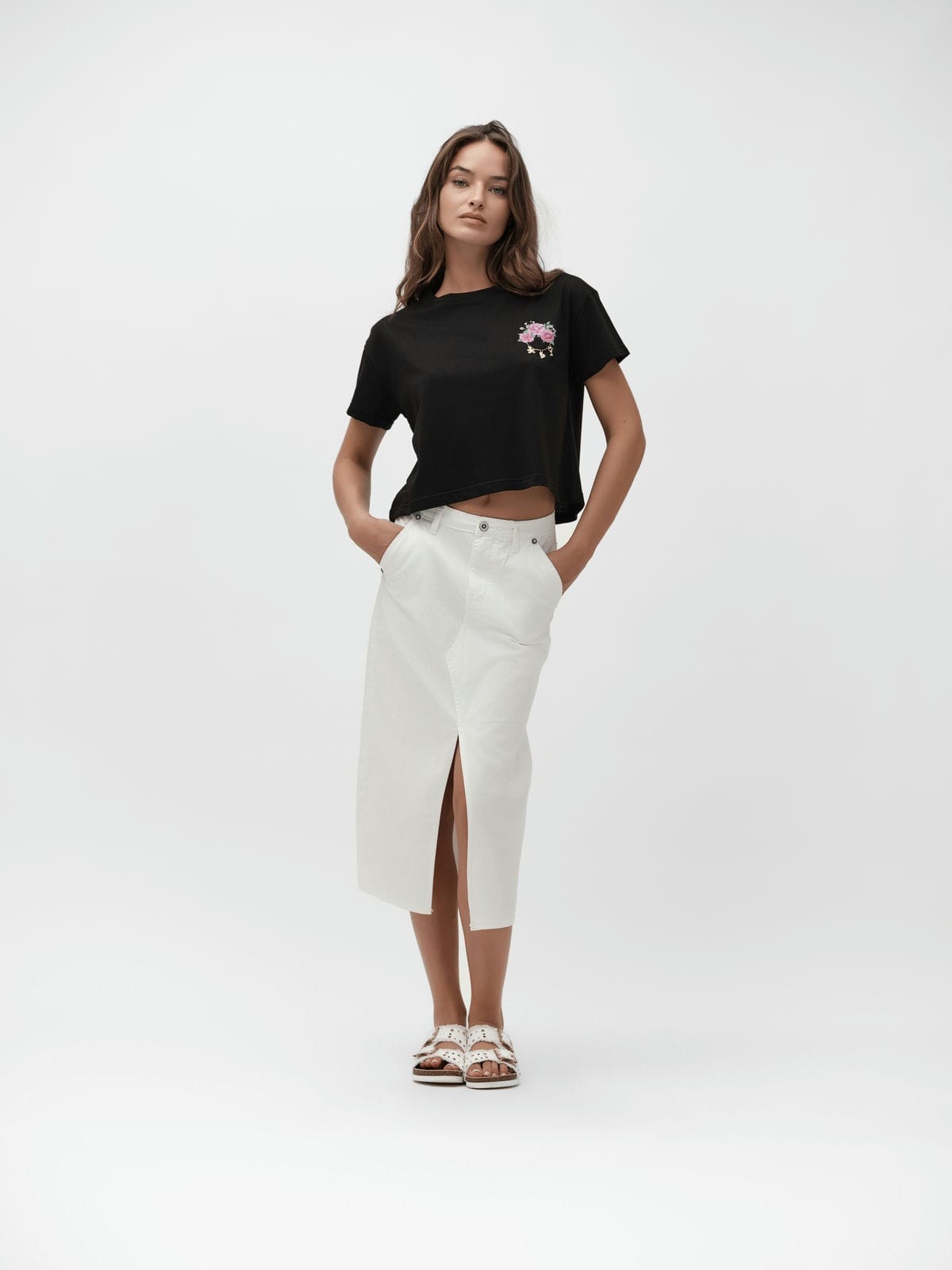 CROP TOP CON CHARMS - WW30158