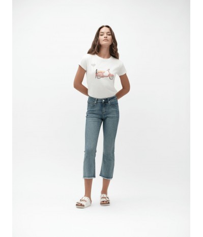 MARZIA - BOOTCUT SFRANGIATO - WW30205
