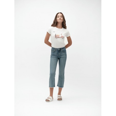 MARZIA - BOOTCUT SFRANGIATO - WW30205