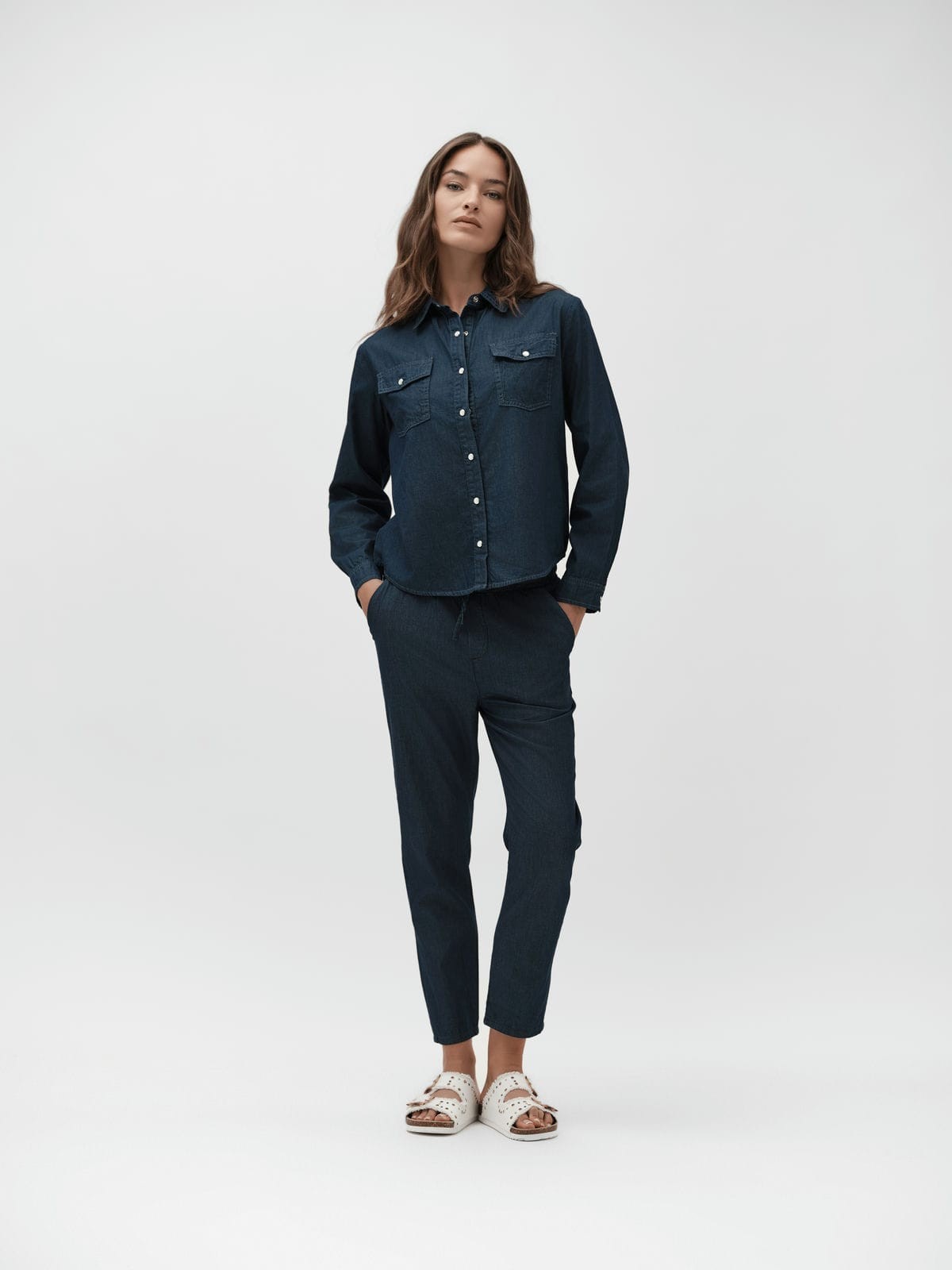 CAMICIA IN CHAMBRAY - WW30250