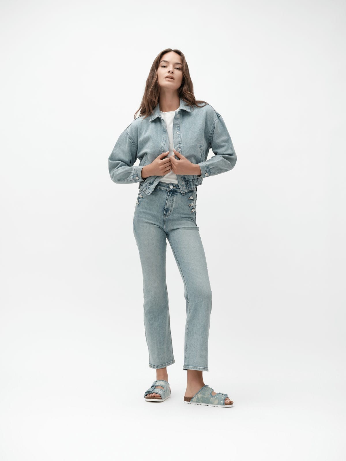 BOMBER IN DENIM - WW30270