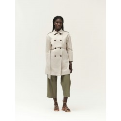 TRENCH CON SPALLA SCESA - WW30304
