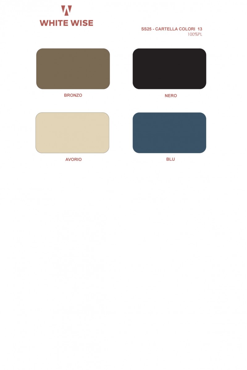 WHITE WISE GIACCA TRAPUNTATA SCOLLO CHANEL E CATENA ORO - WW30307 