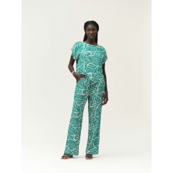 PANTALONE CON COULISSE FANTASIA - WW30417