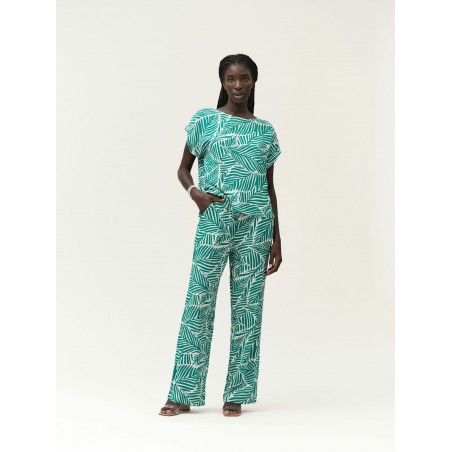 PANTALONE CON COULISSE FANTASIA - WW30417