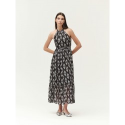 ABITO LUNGO IN GEORGETTE FANTASIA - WW30420