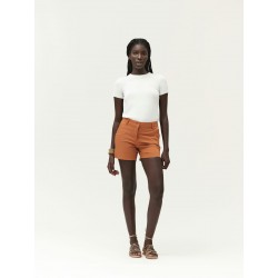 SHORTS CON SPACCHETTO RASATELLO - WW30505