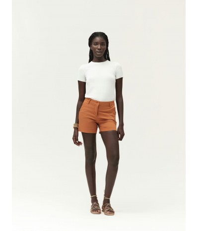 SHORTS CON SPACCHETTO RASATELLO - WW30505