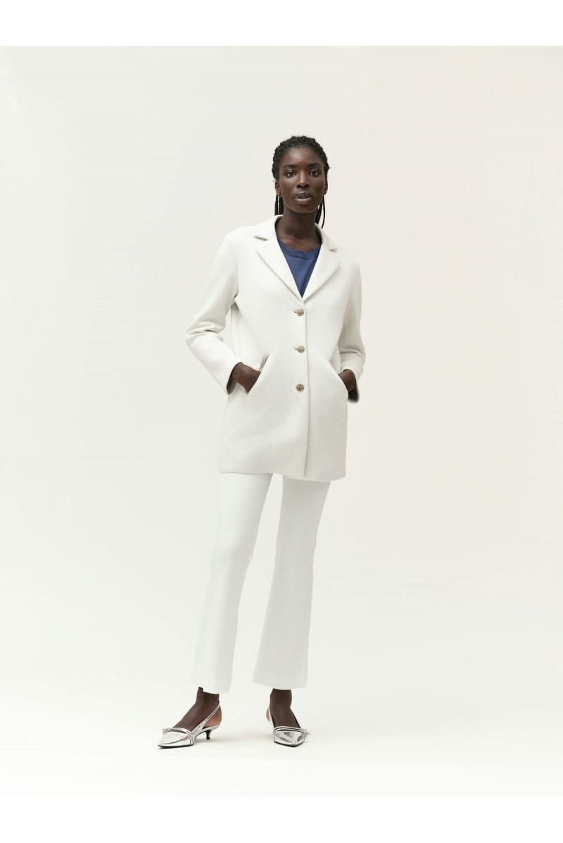 WHITE WISE GIACCA IN NEOPRENE MONOPETTO - WW30550 