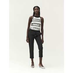 PANTALONE CON COULISSE TESSUTO TECNICO - WW30552