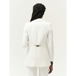 GIACCA IN BI-STRETCH CON APPLICAZIONE ORO - WW30555