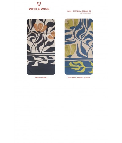 ABITO LUNGO SMANICATO COTONE FANTASIA - WW30702