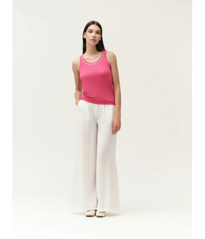 PANTALONE AMPIO CON COULISSE MODAL - WW30704