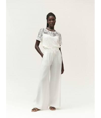 PANTALONE AMPIO CON COULISSE MODAL - WW30704
