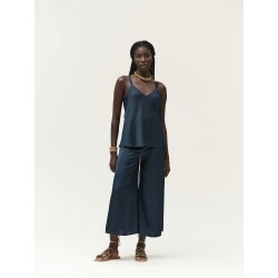 PANTALONE AMPIO IN RASO - WW30755