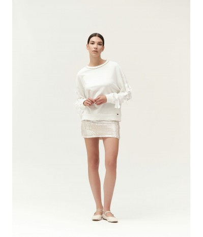 GONNA PANTALONE IN PAILLETTES - WW30810