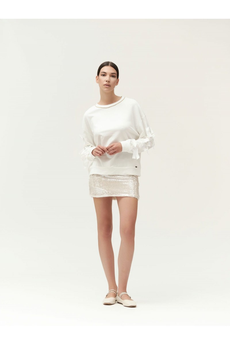 GONNA PANTALONE IN PAILLETTES - WW30810