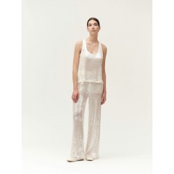 PANTAPALAZZO IN PAILLETTES - WW30811