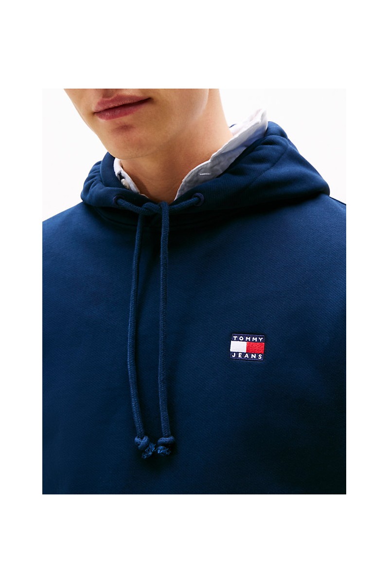 TOMMY HILFIGER FELPA CAPPUCCIO JEANSERIA