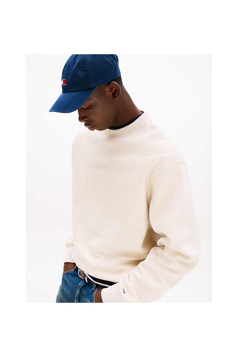 TOMMY HILFIGER MAGLIA GIROCOLLO JEANSERIA