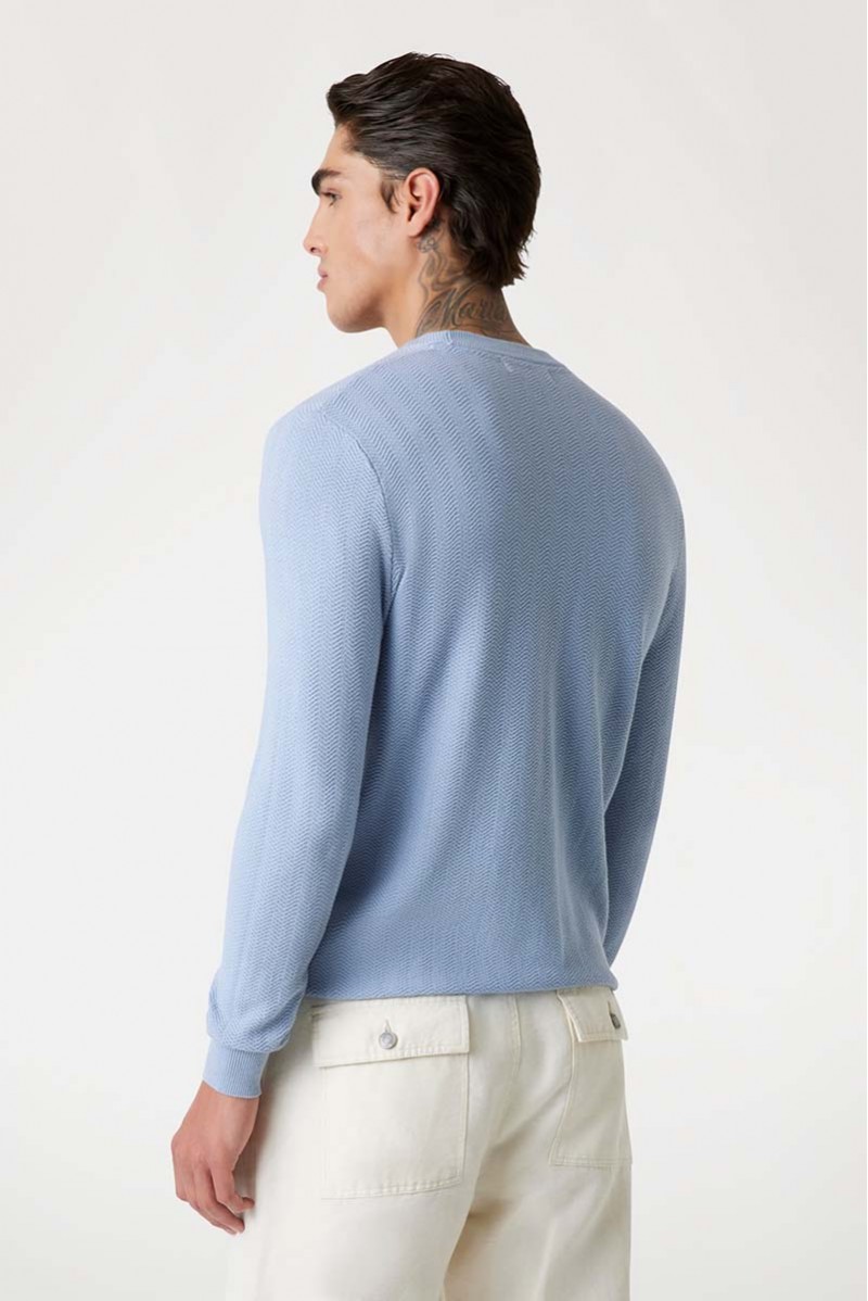 GUESS MAGLIA GIROCOLLO JEANSERIA