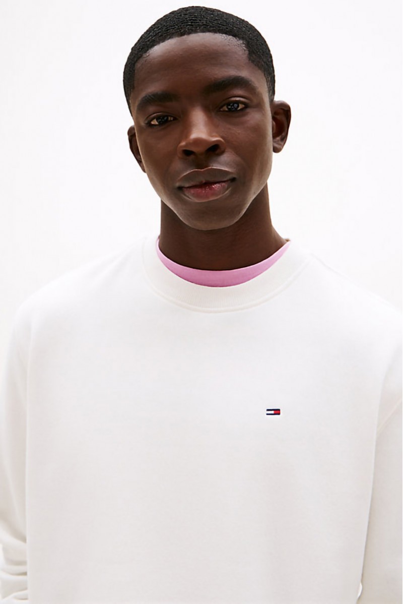 TOMMY HILFIGER FELPA GIROCOLLO JEANSERIA