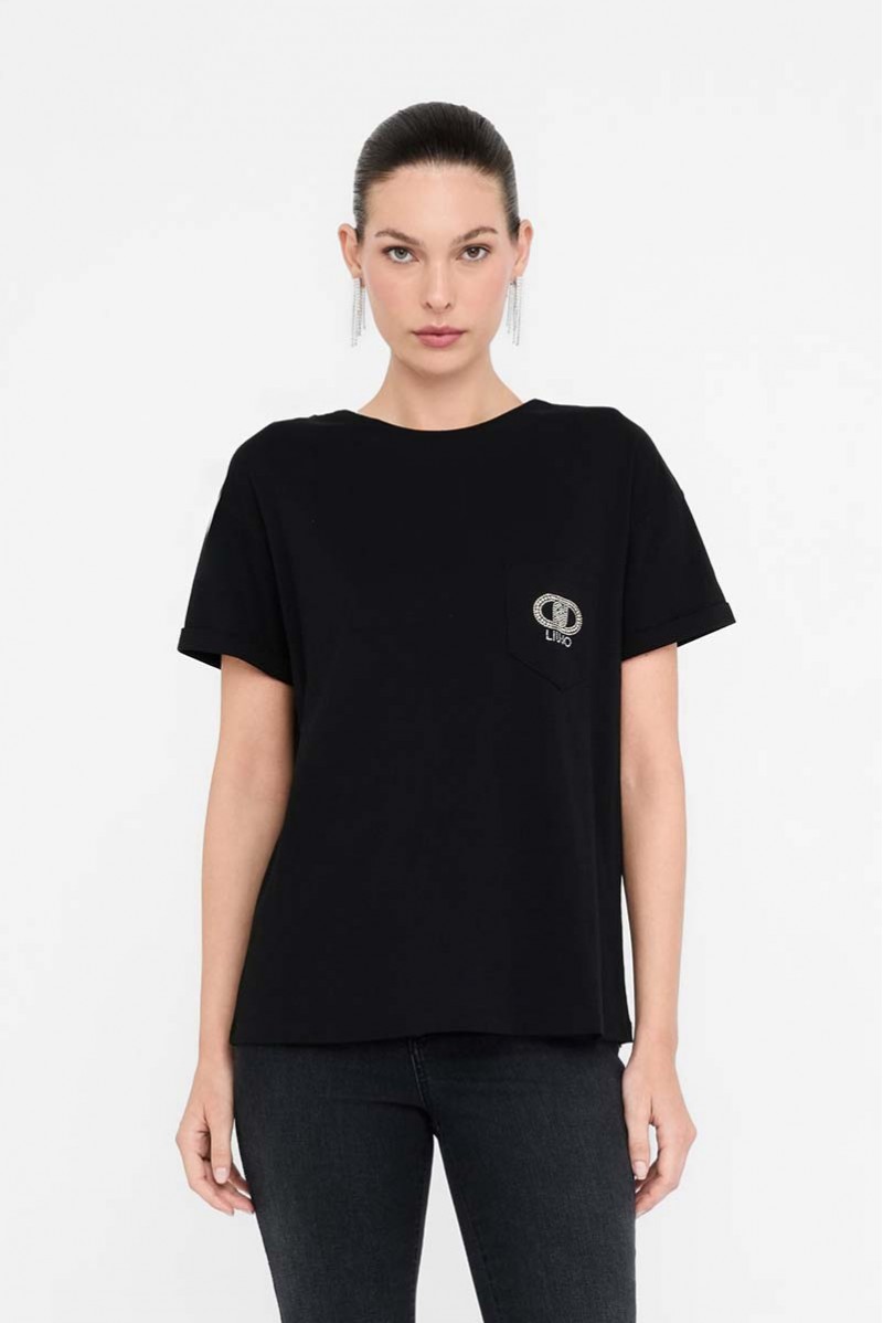 LIU JO T-SHIRT MM JEANSERIA