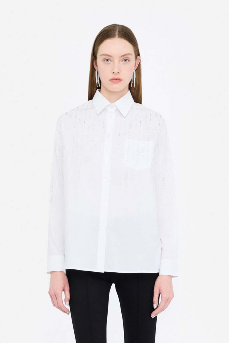 LIU JO CAMICIA ML JEANSERIA