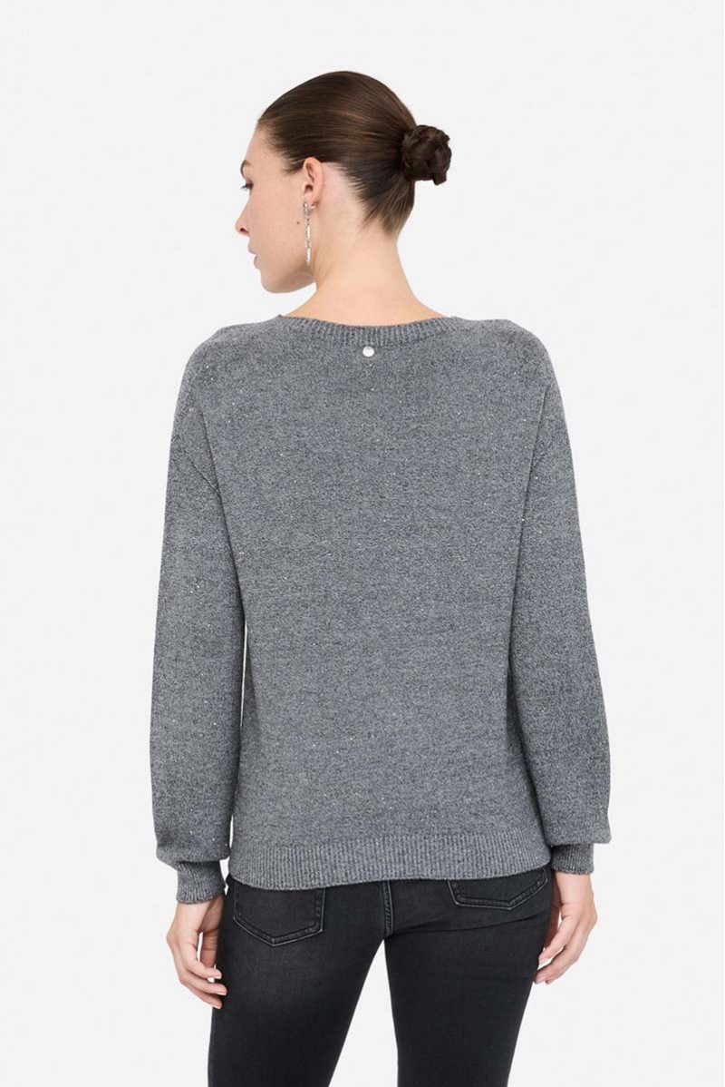 LIU JO MAGLIA LUPETTO JEANSERIA